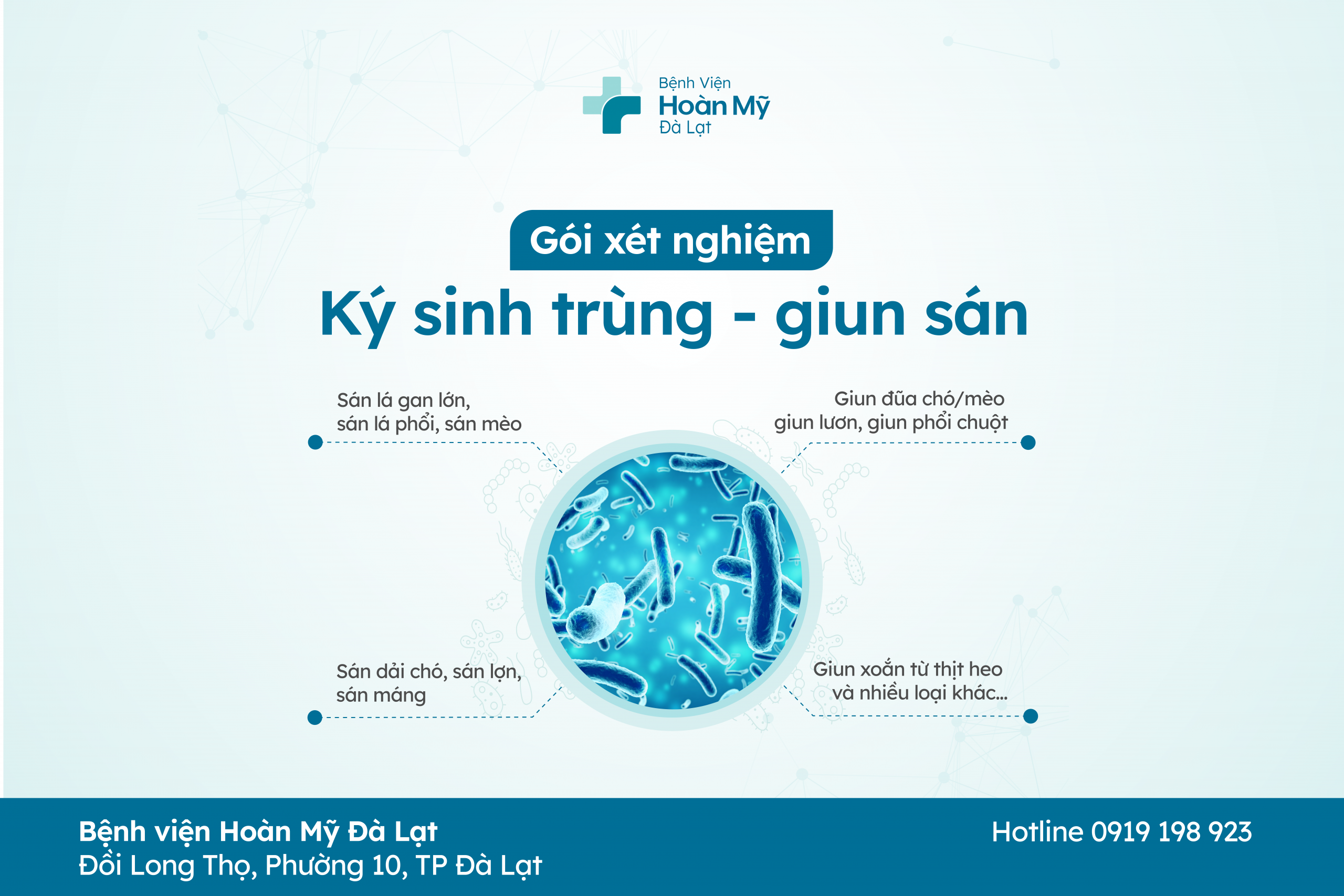 Khám và tầm soát ký sinh trùng – chủ động cho một cơ thể khỏe mạnh