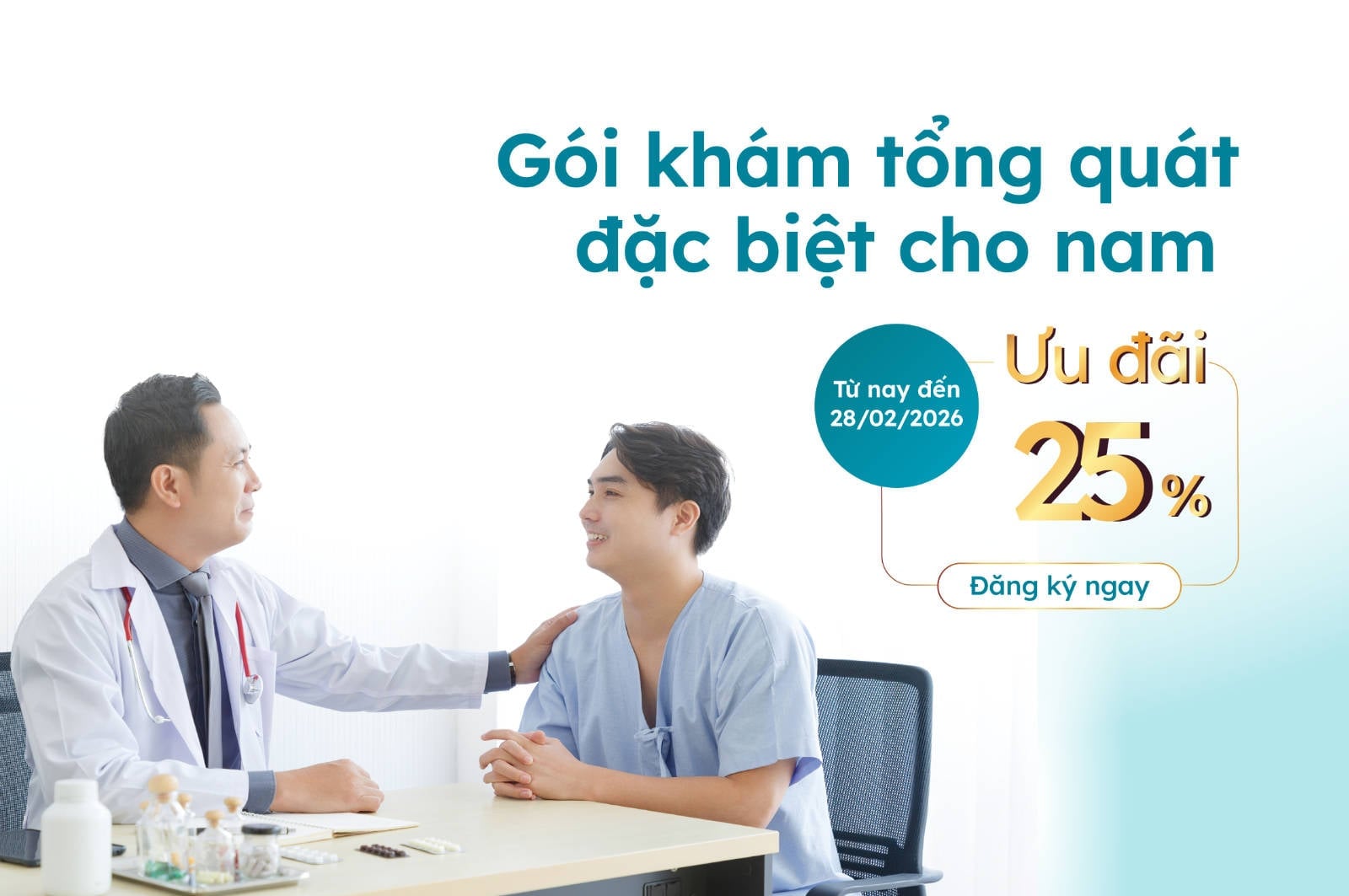 Gói khám đặc biệt nam